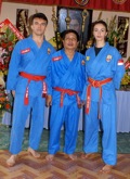 El Maestro Patrick Levet supera su examen de 5 dang